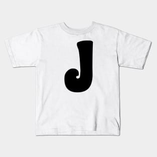 Letter J Kids T-Shirt